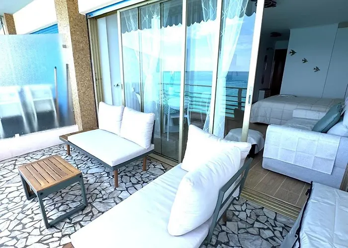 Lejlighed Casa Sud Front De Mer, Terrasse Plein Soleil, Vue Panoramique Et Parking Menton