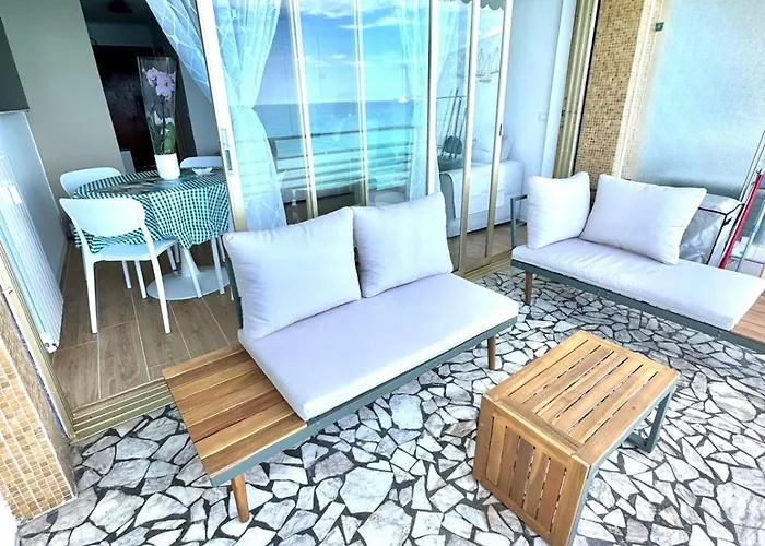 아파트 Casa Sud Front De Mer, Terrasse Plein Soleil, Vue Panoramique Et Parking 멍똥