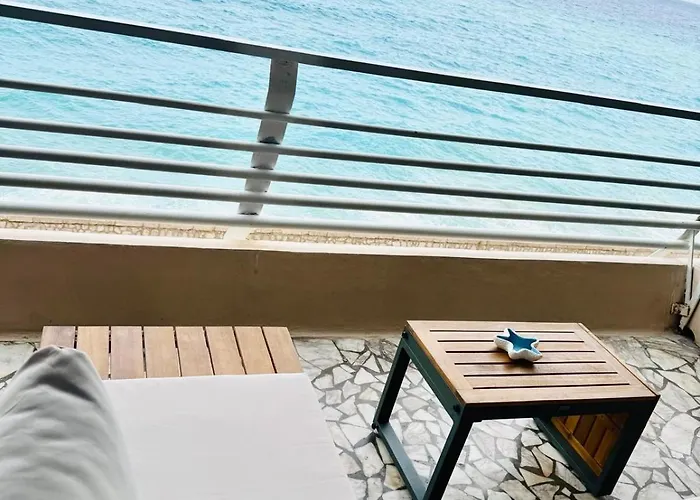 아파트 Casa Sud Front De Mer, Terrasse Plein Soleil, Vue Panoramique Et Parking 멍똥