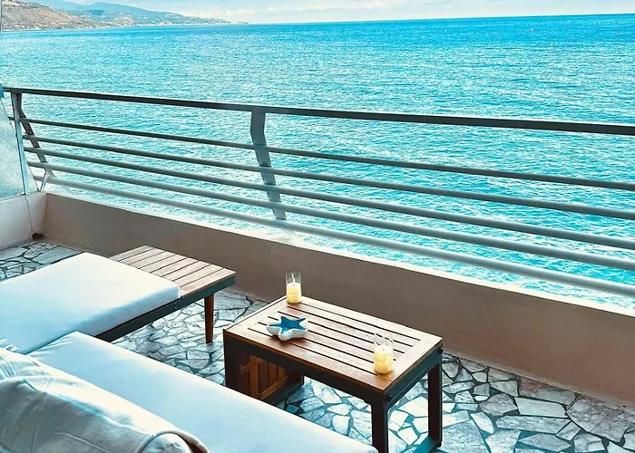 Casa Sud Front De Mer, Terrasse Plein Soleil, Vue Panoramique Et Parking 아파트 *