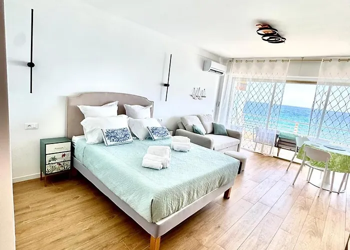 Casa Sud Front De Mer, Terrasse Plein Soleil, Vue Panoramique Et Parking 아파트 *