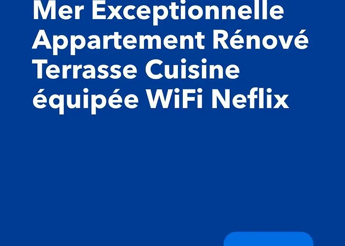 Casa Sud Front De Mer, Terrasse Plein Soleil, Vue Panoramique Et Parking *