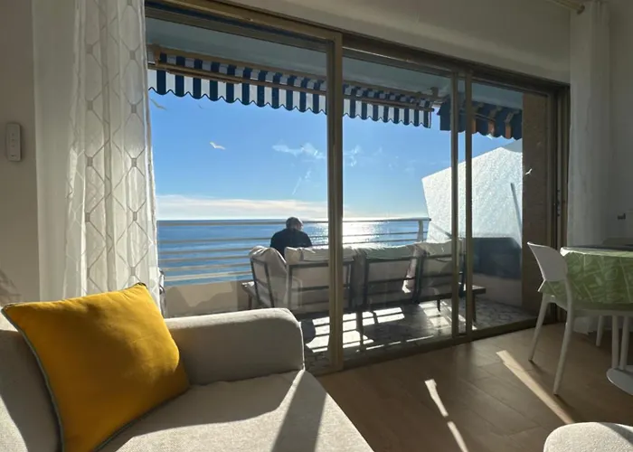 Casa Sud Front De Mer, Terrasse Plein Soleil, Vue Panoramique Et Parking 멍똥