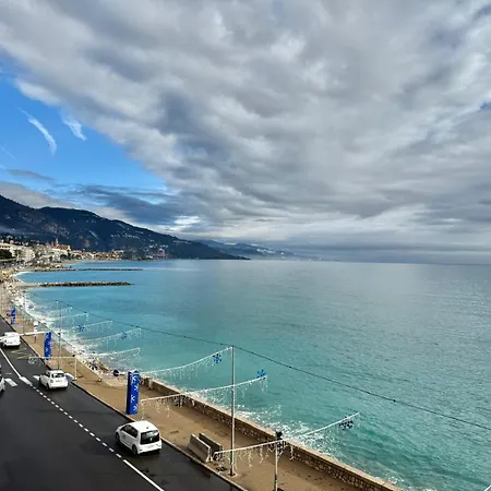 Appartement Casa Sud Vue Exceptionnelle Terrasse Parking Inclus Climatisation Menton
