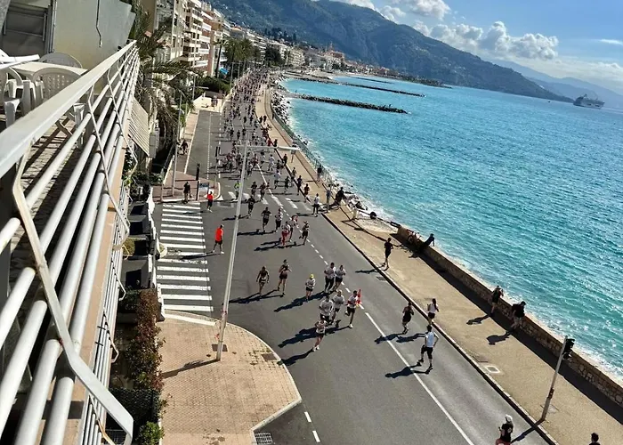 Casa Sud Front De Mer, Terrasse Plein Soleil, Vue Panoramique Et Parking Apartmán