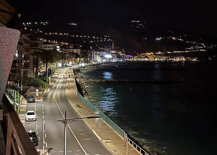 Casa Sud Front De Vue Panoramique Terrasse Parking * Menton